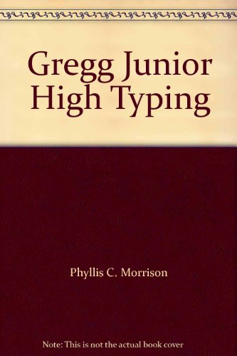 Stock image for Gregg Junior High Typing for sale by Bank of Books