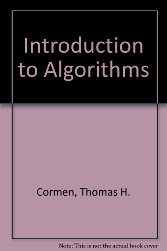 Stock image for Introduction to Algorithms for sale by SecondSale