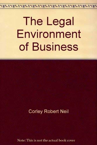 9780070131866: The Legal Environment of Business
