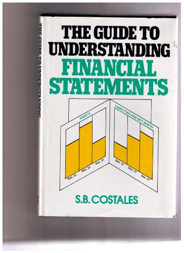 Beispielbild fr Guide to Understanding Financial Statements zum Verkauf von Wonder Book