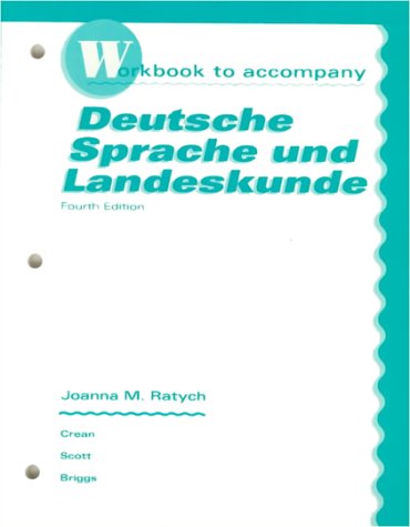 Stock image for Workbook to Accompany Deutsche Sprache Und Landeskunde for sale by ThriftBooks-Dallas