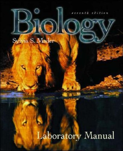 Stock image for Lab Manual to accompany Biology for sale by Hawking Books