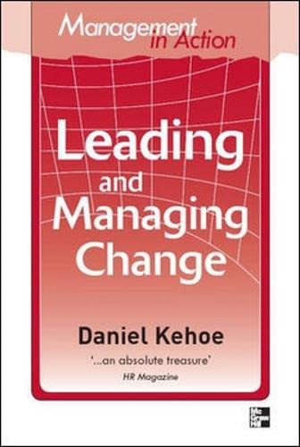 Stock image for Leading and Managing Change for sale by Book Express (NZ)
