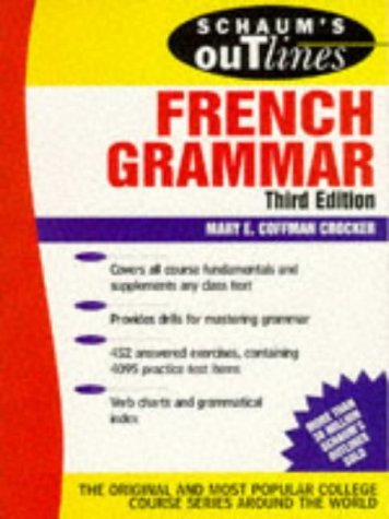 Beispielbild fr Schaum's Outline of French Grammar (Schaum's Outline Series. Schaum's Outline Series in Languages) zum Verkauf von Jenson Books Inc