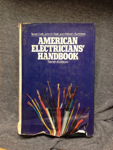 Imagen de archivo de American Electrician's Handbook a la venta por Better World Books