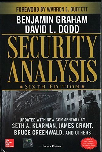 9780070140653: Security Analysis 6Th Edition