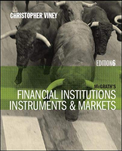 9780070140899: Financial Institutions, Instruments and Markets