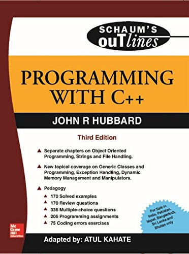 Stock image for Programming With C++ for sale by Majestic Books