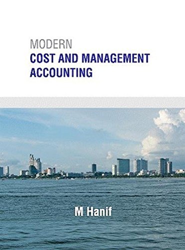 9780070144934: Modern Cost And Management Accounting