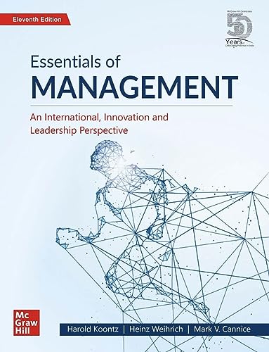 Imagen de archivo de Essentials For Management : An International Perspective a la venta por dsmbooks