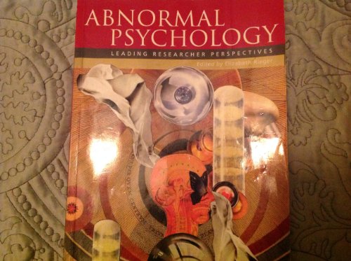 9780070144996: Abnormal Psychology; Leading Researcher Perspectives