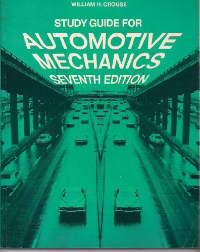 Stock image for Study Guide for Automotive mechanics for sale by ThriftBooks-Atlanta