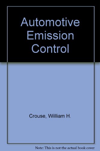 9780070146402: Automotive emission control