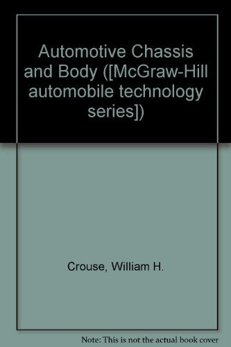 Stock image for Automotive Chassis and Body for sale by Better World Books Ltd