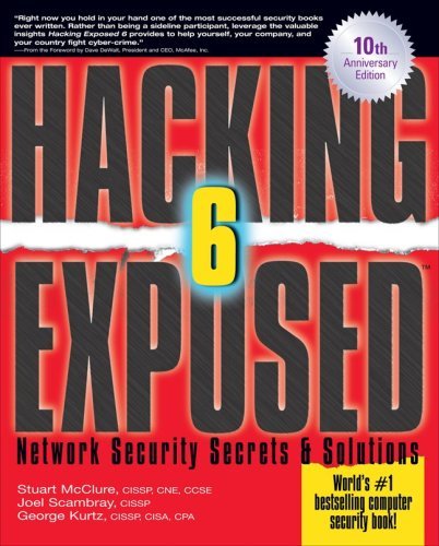 Stock image for Hacking Exposed, Sixth Edition: Network Security Secrets& Solutions: Network Security Secrets and Solutions [Paperback] for sale by ThriftBooks-Atlanta