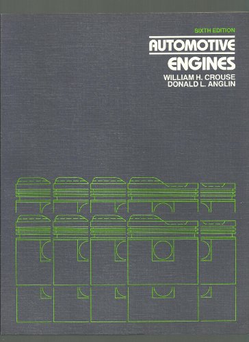 Beispielbild fr Automotive Engines zum Verkauf von BooksRun