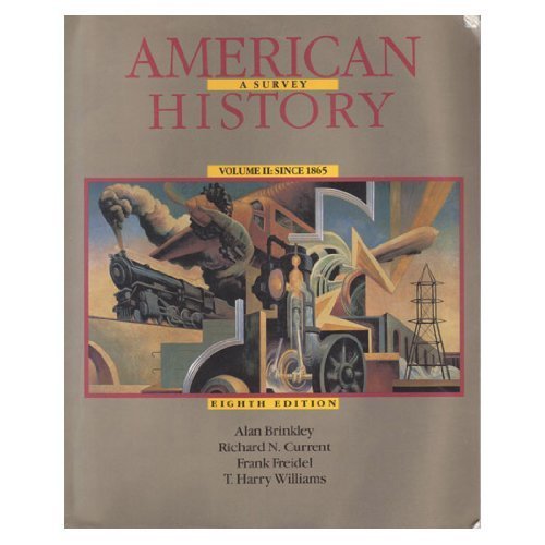 9780070150287: American History: A Survey: v. 2