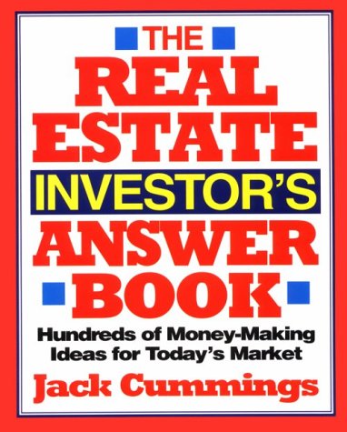 Beispielbild fr The Real Estate Investor's Answer Book zum Verkauf von Better World Books