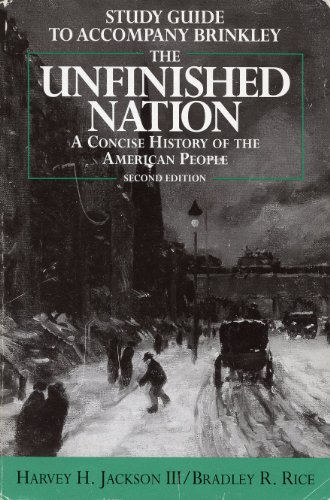 9780070151055: Study Guide to Accompany Brinkley: The Unfinished Nation : A Concise History of the American People