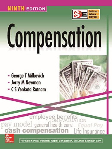 compensation 10th edition by milkovich newman and gerhartsreiter