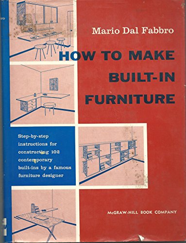 Imagen de archivo de How to make built-in furniture a la venta por ThriftBooks-Dallas