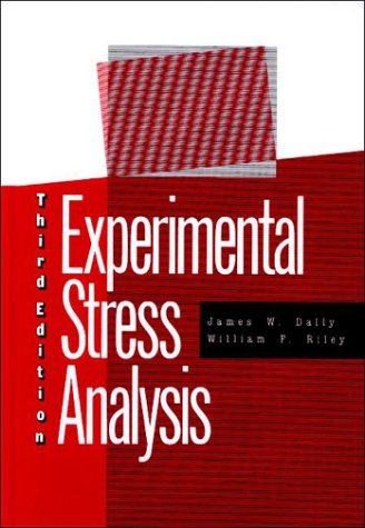 Beispielbild fr Experimental Stress Analysis zum Verkauf von Anybook.com