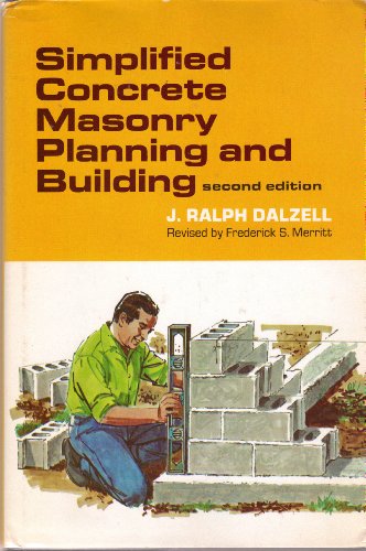 Imagen de archivo de Simplified concrete masonry planning and building a la venta por Wonder Book