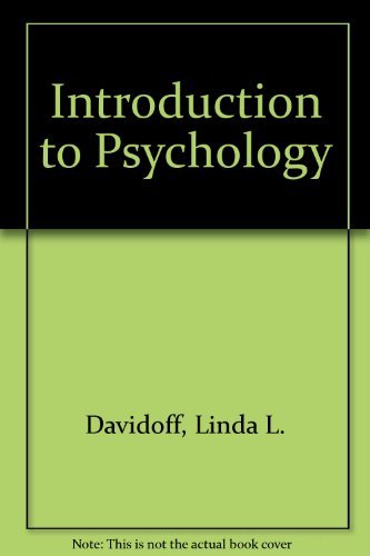 Imagen de archivo de Introduction to Psychology a la venta por Better World Books Ltd