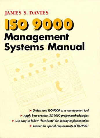 Beispielbild fr ISO 9000 Management Systems Manual zum Verkauf von Better World Books