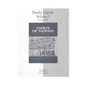 Study Guide Volume I (9780070157972) by James West Davidson; William E. Gienapp; Christine Leigh Heyrman
