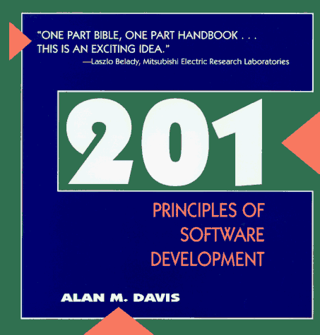 201 Principles of Software Development (9780070158405) by Davis, Alan M.