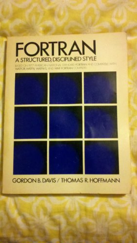 Stock image for FORTRAN : A Structured, Disciplined Approach for sale by Better World Books