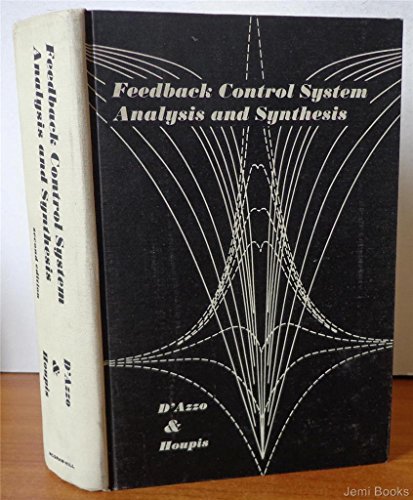 9780070161757: Feedback Control System Analysis and Synthesis (Electrical & Electronic Engineering S.)