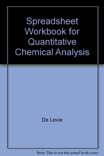 9780070162747: Spreadsheet Workbook for Quantitative Chemical Analysis