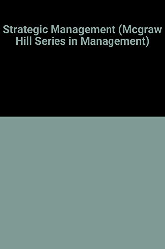 Stock image for Strategic Management (MCGRAW HILL SERIES IN MANAGEMENT) for sale by HPB-Red