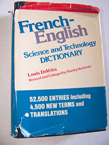 Beispielbild fr French-English Science and Technology Dictionary zum Verkauf von Ergodebooks
