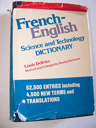 Stock image for French-English Science and Technology Dictionary for sale by Better World Books