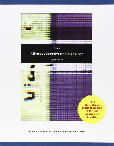 Stock image for Microeconomics and Behavior for sale by WorldofBooks