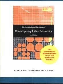 9780070166752: Contemporary Labor Economics