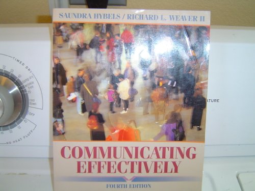 9780070167551: Communicating Effectively