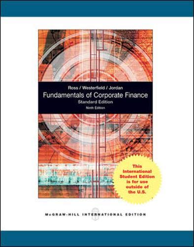 9780070171589: Fundamentals of Corporate Finance