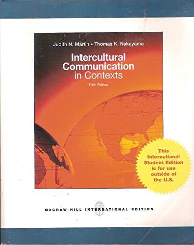 Stock image for Intercultural Communication in Contexts for sale by Wonder Book