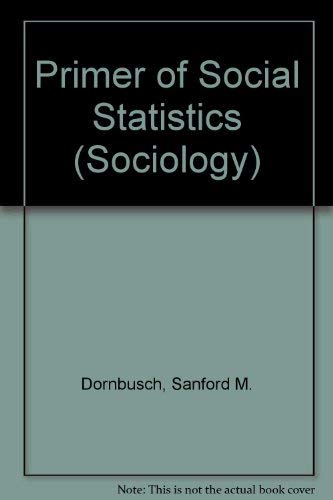 Stock image for Primer of Social Statistics for sale by Better World Books