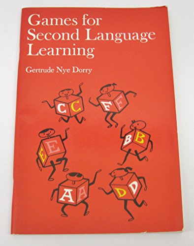 Stock image for Games for Second Language Learning for sale by GF Books, Inc.