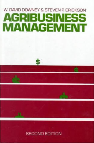 Beispielbild fr Agribusiness Management zum Verkauf von Better World Books: West