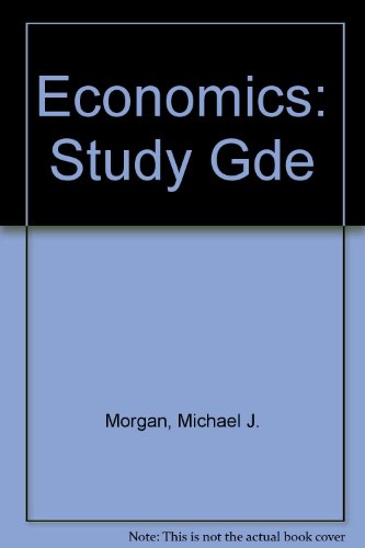 Economics: Study Gde (9780070177598) by Michael J. Morgan; Stanley Fischer