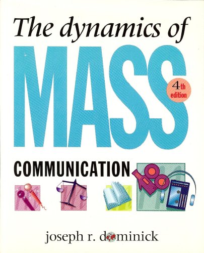 9780070178052: The Dynamics of Mass Communication