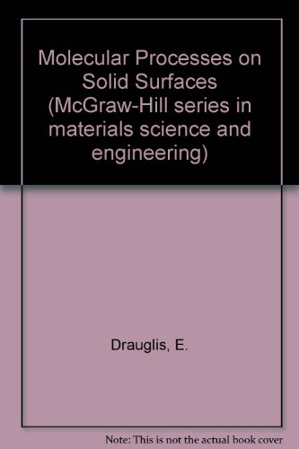 Beispielbild fr Molecular processes on solid surfaces zum Verkauf von Zubal-Books, Since 1961