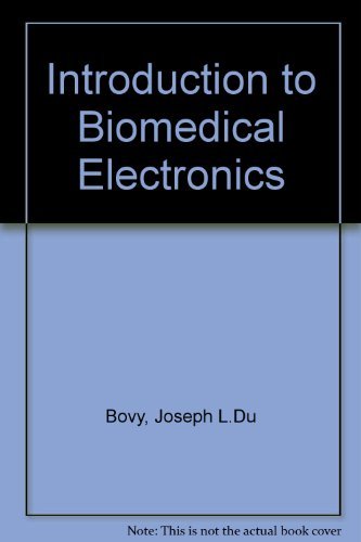 Beispielbild fr Introduction to Biomedical Electronics zum Verkauf von Hay-on-Wye Booksellers