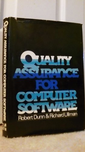 Beispielbild fr Quality Assurance for Computer Software zum Verkauf von Better World Books